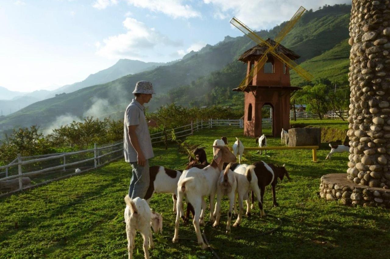 O Chau Homestay Lào Cai Exterior foto